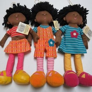 3 MOP TOP Soft Long Doll Hanging Ornaments
